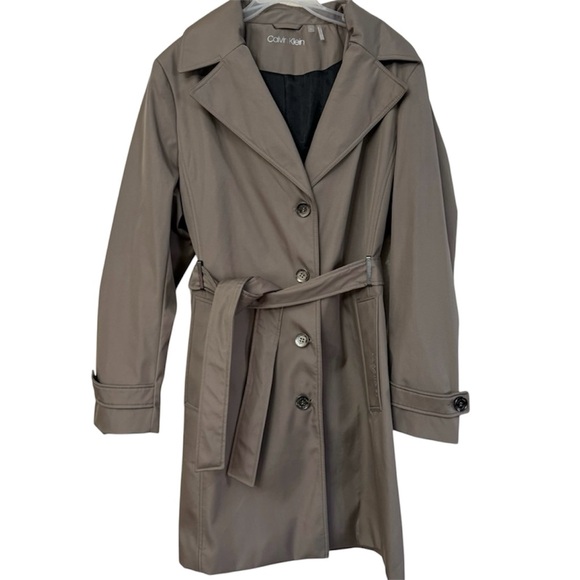 NWOT Calvin Klein Women's Trench Coat - Picture 3 of 6